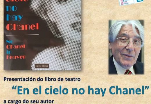 O xornalista Alfredo Amestoy presentará mañá no Centro Cultural Lustres Rivas o seu libro “en el cielo no hay chanel”
